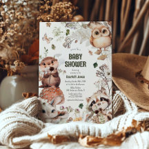Niedlich Woodland Friends Kinderdusche