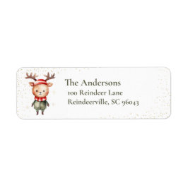 Niedlich Woodland Rentier Weihnachtself