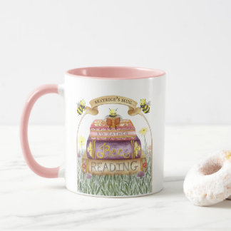Niedlich würde ich lieber Bienen lesen Bookworm Ge Tasse