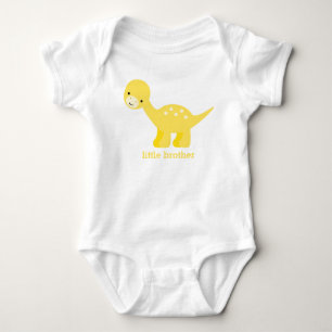 Niedlich Yellow Baby Dinosaurier Strampler