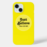 Niedlich Yellow Glaube Bible Verse Miracle Faith