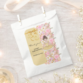 Niedlich Yellow Tutu Ballerina Butterflies Babydus Geschenktütchen