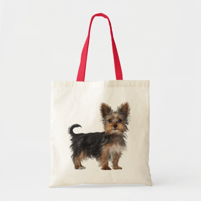 Niedlich Yorkie Lover Puppy Dog Yorkshire Terrier Tragetasche (Vorne)