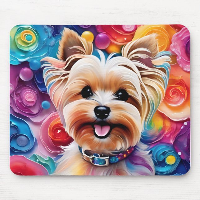 Niedlich Yorkie Mousepad (Vorne)
