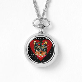 Niedlich Yorkie Poo Armbanduhr