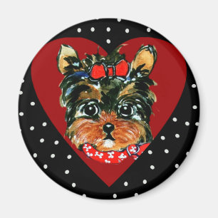Niedlich Yorkie Poo Magnet