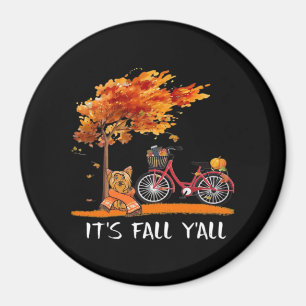 Niedlich Yorkshire Herbst Kawaii Yorkie It's Fall  Magnet