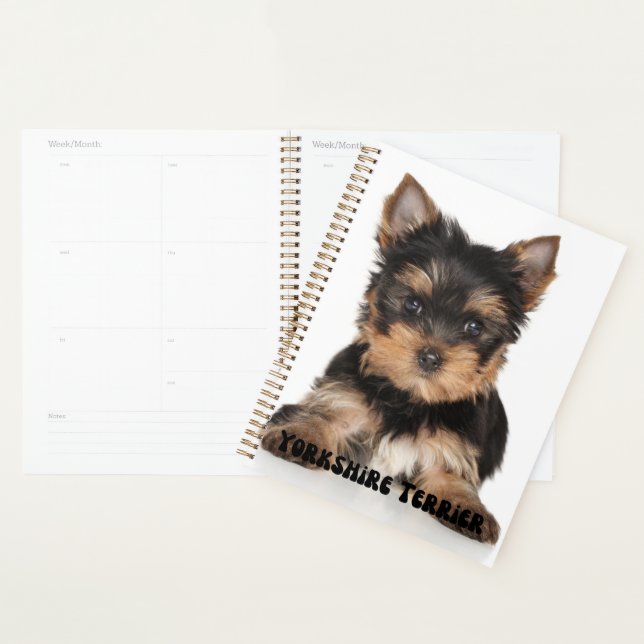 Niedlich Yorkshire Terrier Welppy Calendar Planer (Anzeige)