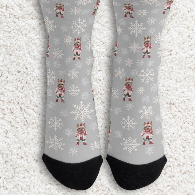 Niedlich Yorkshire Terrier Yorkie Socks Socken (Von Creator hochgeladen)