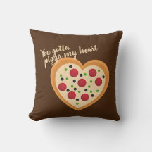 Niedlich You Gotta Pizza Me Herzenpuppe