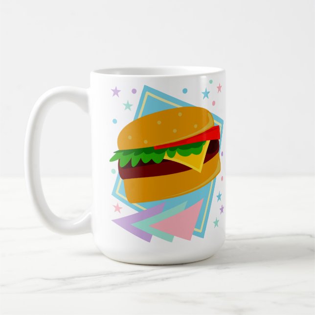 Niedlich Yummy Burger Kaffeetasse (Links)