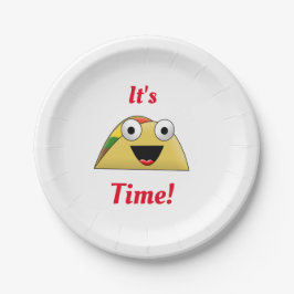 Niedlich Yummy Taco Time Fiesta Pappteller