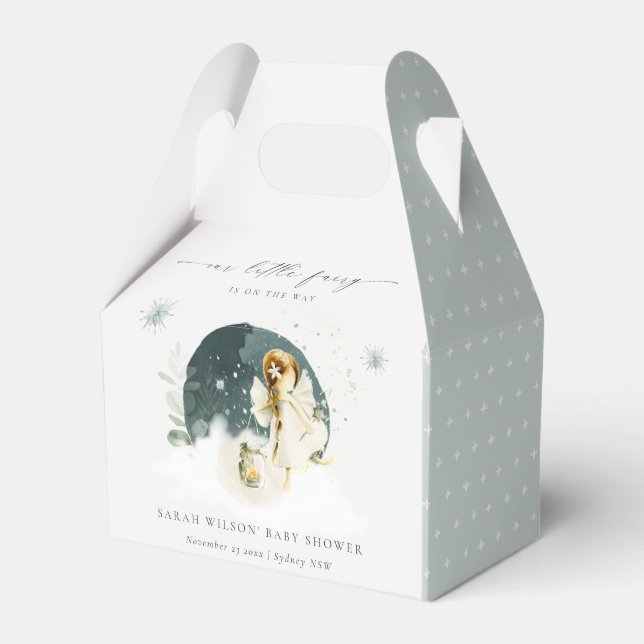 Niedlich zauberhafte Märchendusche auf dem Weg Geschenkschachtel (Vorderseite)