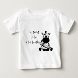 Niedlich Zebra Big Brother T Shirt