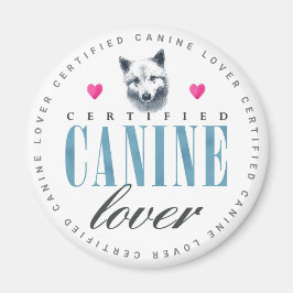 Niedlich zertifizierte Canine Lover Samoyed Magnet