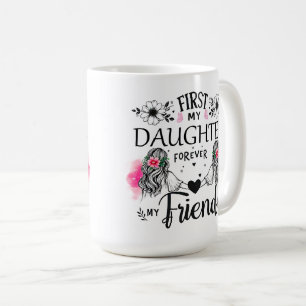 Niedlich zuerst meine Tochter Wrap Kaffeetasse