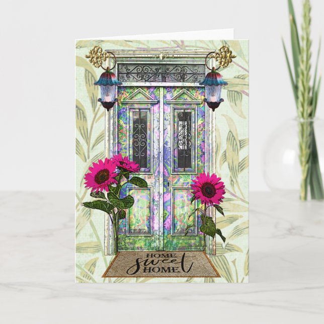 Niedlich Zuhause Sweet Zuhause Housewärming Fairy  Karte (Vorderseite)