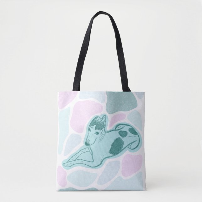 Niedlich zur "Max-Dog-Tote-Tasche" Tasche (Vorderseite)