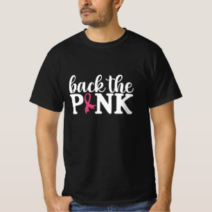 Niedlich zurück Der rosa Monat des Brustkrebs T-Shirt