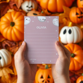 Niedliche 1 Halloween-Kapselkarte Einladung