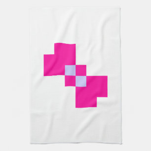 Niedliche 8-Bit-Pixelanzeige Handtuch