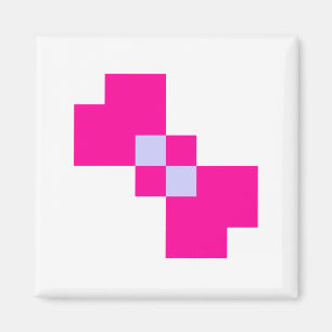 Niedliche 8-Bit-Pixelanzeige Magnet