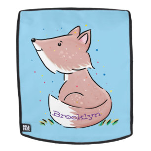 Niedliche Abbildung des Babyfuchs Cartoon Rucksack