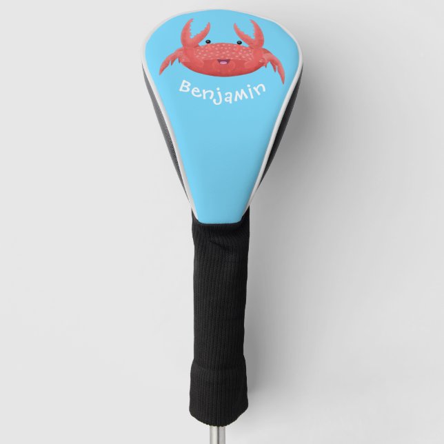 Niedliche Abbildung des Cartoon Golf Headcover (Vorderseite)