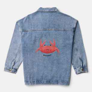 Niedliche Abbildung des Cartoon Jeansjacke