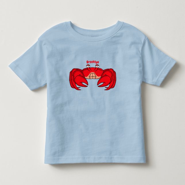 Niedliche Abbildung des Cartoon Kleinkind T-shirt (Vorderseite)