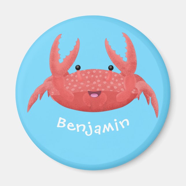 Niedliche Abbildung des Cartoon Magnet (Vorne)