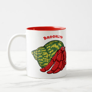 Niedliche Abbildung des Cartoon Zweifarbige Tasse