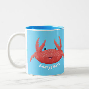 Niedliche Abbildung des Cartoon Zweifarbige Tasse