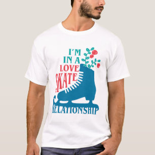 Niedliche Abbildung Skaten I in Liebe Skate Relati T-Shirt
