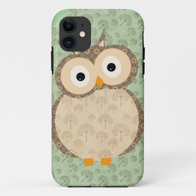Niedliche Abdeckungen der Babyeule iphone5 Case-Mate iPhone Hülle (Rückseite)