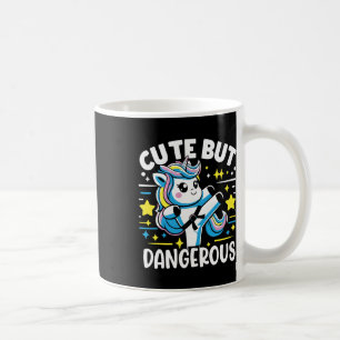 Niedliche, aber gefährliche Coole Karate Unicorn G Kaffeetasse