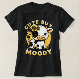 Niedliche, aber Niedliche Kuhfarm & Baby Cow Sonne T-Shirt