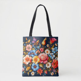 Niedliche Abstrakte Blumenmuster Tasche