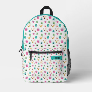Niedliche Adorable Monsters farbenfrohe Kleinkinde Bedruckter Rucksack
