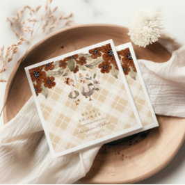 Niedliche Alberne Gänsedusche Serviette