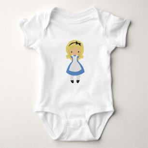 Niedliche Alice im Wunderland KRW Baby Strampler