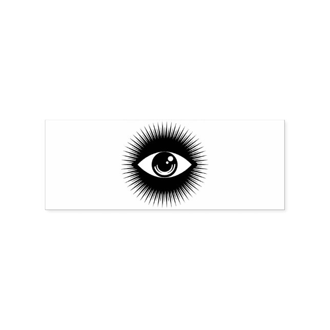 Niedliche Alien Eye Thunder_Cove Gummistempel (Prägung)