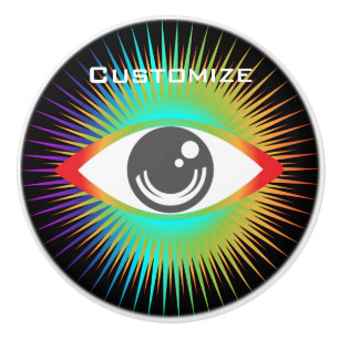 Niedliche Alien Eye Thunder_Cove Keramikknauf