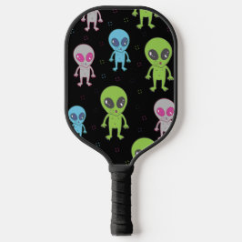 Niedliche Alien UAP Pickleball Schläger