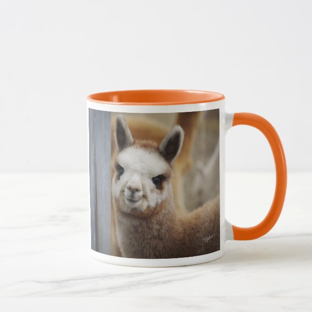 Niedliche Alpaka-Tassen Tasse (Rechts)