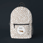 Niedliche Ameisen Muster Individuelle Name Kinders Bedruckter Rucksack<br><div class="desc">Ein niedliches Muster brauner Ameisen in Clustern. Perfektes Design für Ameisen-,  Insekt- oder Insektenliebhaber. Ideales Geburtstagsgeschenk,  Kinderzimmer-Dekoration,  Kinderspielkunst,  Wohngestaltung,  Weihnachtsgeschenk oder Geschenk für jeden anderen besondere Anlass. Passen Sie den Namen auf dem Rucksack an und machen Sie ihn zu Ihrem eigenen.</div>