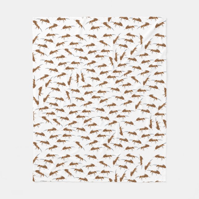 Niedliche Amts Pattern Fleecedecke (Vorderseite)
