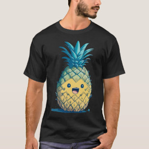 Niedliche Ananas lächelnd T-Shirt