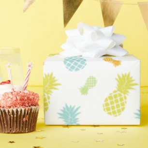 Niedliche Ananas Muster Geschenkpapier