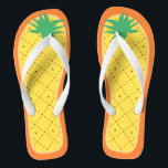 Niedliche Ananas Sommer Tropische Früchte Stil Flip Flops<br><div class="desc">Diese hübsche "Niedliche Ananas Funny Summer Tropical Obits Stylish Unique Design" Dreh Flop ist definitiv ein hübsches Geschenk für Sie oder Freunde in dieser Sommersaison. (Sie können diesem Design Text,  Monogramm oder Namen hinzufügen,  indem Sie auf die Schaltfläche Anpassen) Weitere Designs Sie mögen:</div>